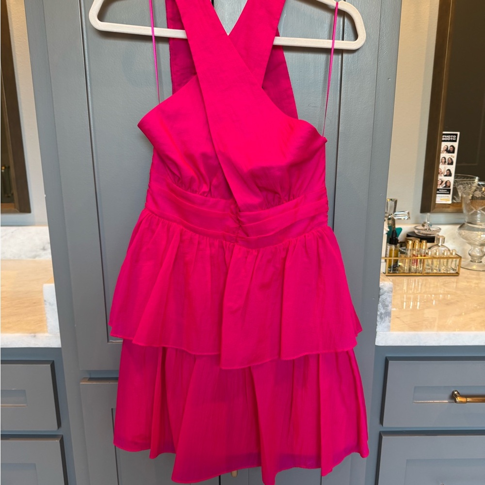 Amanda Uprichard Pink Dress